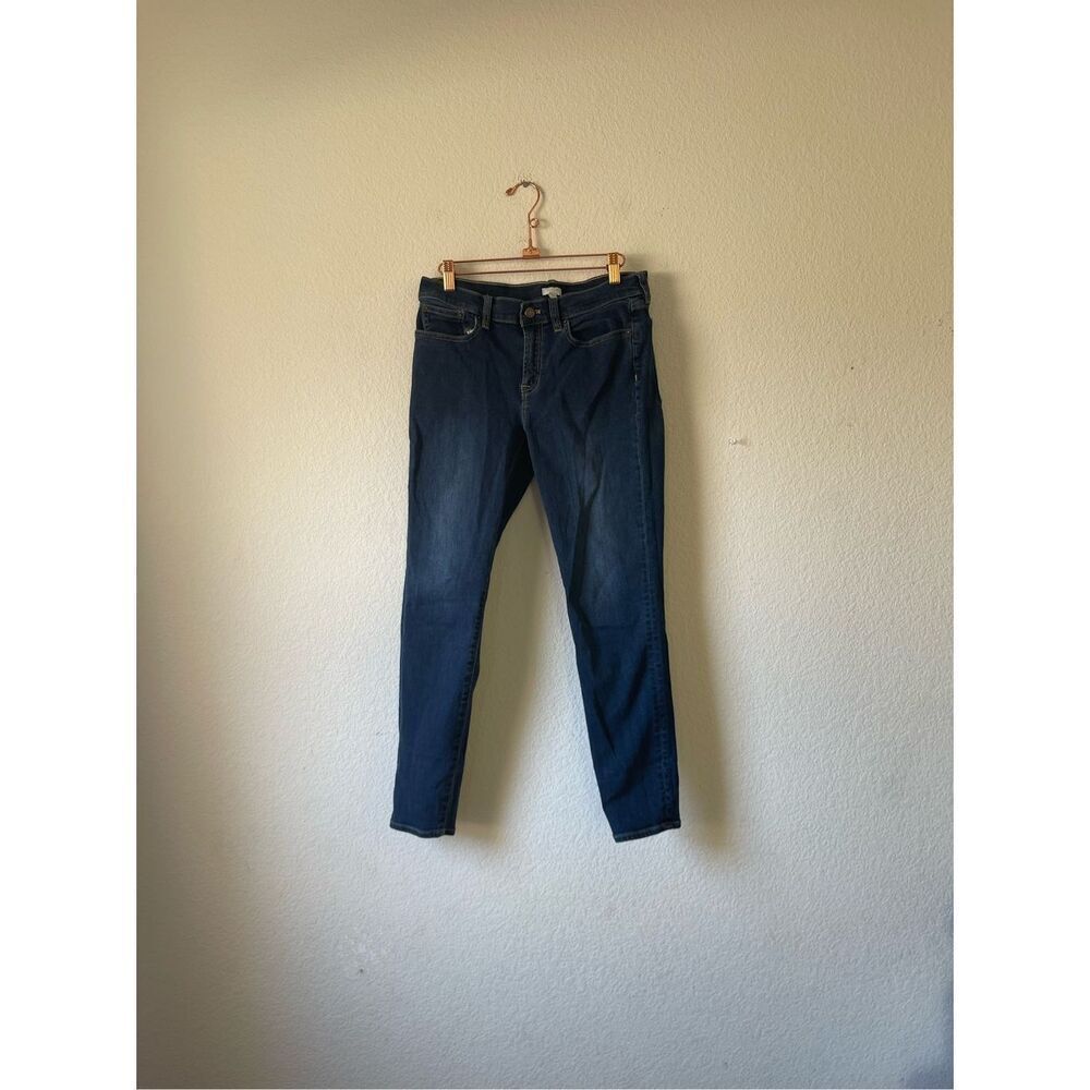 J crew dark wash skinny jeans size 29